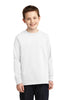 Port & Company® Youth Long Sleeve 5.4-oz 100% Cotton T-Shirt. PC54YLS