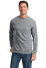 Port & Company® - Long Sleeve Essential T-Shirt with Pocket.  PC61LSP