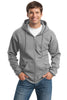 Port & Company® Tall Ultimate Full-Zip Hooded Sweatshirt. PC90ZHT