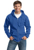 Port & Company® Tall Ultimate Full-Zip Hooded Sweatshirt. PC90ZHT