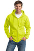 Port & Company® Tall Ultimate Full-Zip Hooded Sweatshirt. PC90ZHT