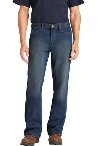 Bulwark® EXCEL FR® Men's Straight Fit Sanded Denim Jean. PEJM
