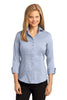 Red House® Ladies 3/4-Sleeve Nailhead Non-Iron Button-Down Shirt. RH69