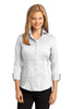 Red House® Ladies 3/4-Sleeve Nailhead Non-Iron Button-Down Shirt. RH69