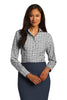 Red House® Ladies Tricolor Check Non-Iron Shirt. RH75