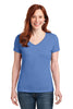 Hanes® Ladies Nano-T® Cotton V-Neck T-Shirt. S04V