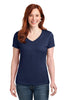 Hanes® Ladies Nano-T® Cotton V-Neck T-Shirt. S04V