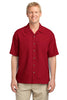 Port Authority® Patterned Easy Care Camp Shirt. S536