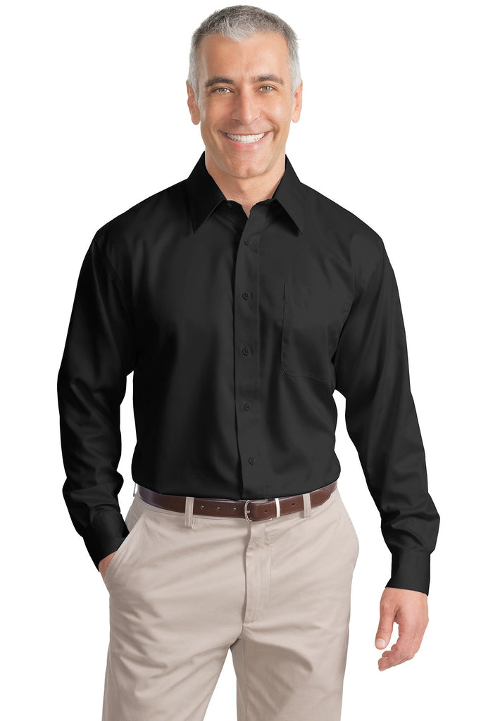 Port Authority® Long Sleeve Non-Iron Twill Shirt.  S638