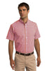 Port Authority® Short Sleeve Gingham Easy Care Shirt. S655