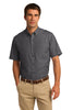 Port Authority® Short Sleeve Crosshatch Easy Care Shirt. S656