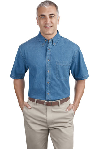 Port & Company® - Short Sleeve Value Denim Shirt. SP11