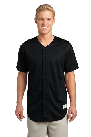 Sport-Tek® PosiCharge Tough Mesh Full-Button Jersey. ST220"