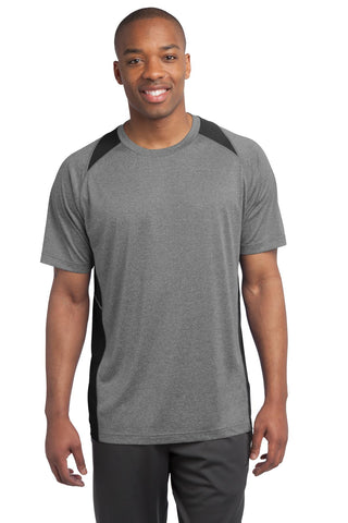Sport-Tek® Heather Colorblock Contender Tee. ST361"