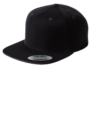 Sport-Tek® Flat Bill Snapback Cap. STC19