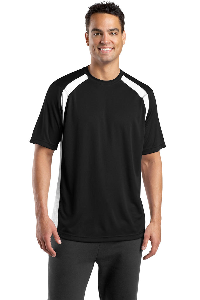 Sport-Tek® Dry Zone® Colorblock Crew. T478
