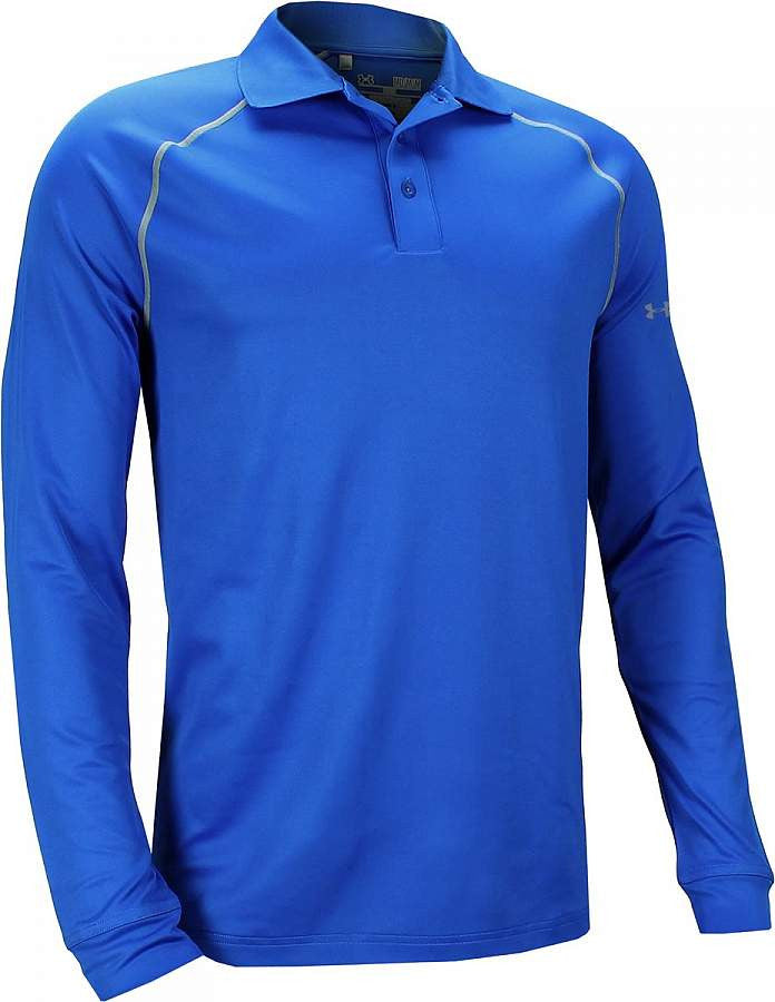 Under Armour Men's Intent Long Sleeve Polo for Sale