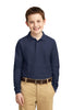 Port Authority® Youth Long Sleeve Silk Touch Polo.  Y500LS"