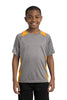 Sport-Tek® Youth Heather Colorblock Contender Tee. YST361"