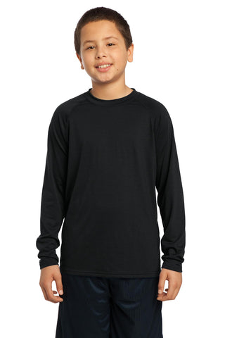 Sport-Tek® Youth Long Sleeve Ultimate Performance Crew. YST700LS