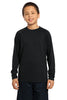 Sport-Tek® Youth Long Sleeve Ultimate Performance Crew. YST700LS