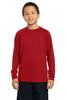 Sport-Tek® Youth Long Sleeve Ultimate Performance Crew. YST700LS