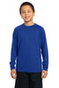 Sport-Tek® Youth Long Sleeve Ultimate Performance Crew. YST700LS