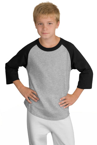 Sport-Tek® Youth Colorblock Raglan Jersey.  YT200