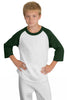 Sport-Tek® Youth Colorblock Raglan Jersey.  YT200