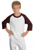 Sport-Tek® Youth Colorblock Raglan Jersey.  YT200