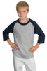 Sport-Tek® Youth Colorblock Raglan Jersey.  YT200