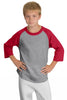 Sport-Tek® Youth Colorblock Raglan Jersey.  YT200